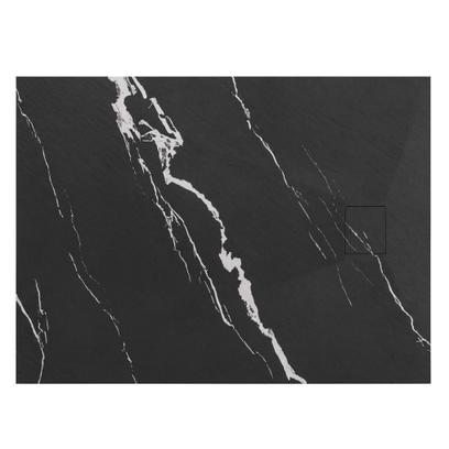 Brodzik prysznicowy Magnum CARRARA BLACK 90x120