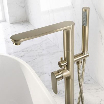 Vapaasti seisova sekoitin Rea Logan Brush Gold