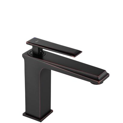 Rubinetto da lavabo Rea Romano Old Black Low