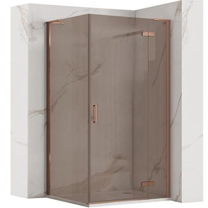 Duschkabine REA Hugo 90x90 Copper Brush