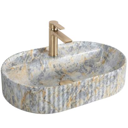 Countertop washbasin Rea Marcela 60 Ruststone