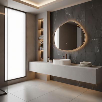Countertop washbasin Rea Sandy