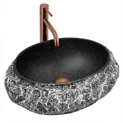 Opzetwastafel Rea Mika Gabro Black