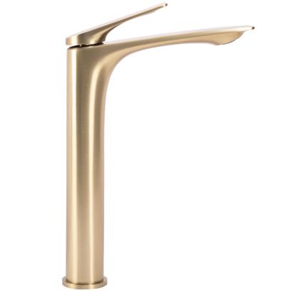 Maišytuvas vonios kambario Rea AVALON brush gold High