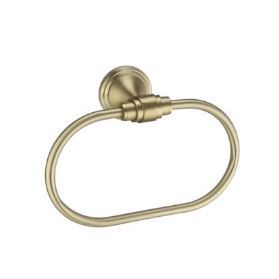 Kúpeľňový vešiak RING 1607 Aristo Brushed Gold