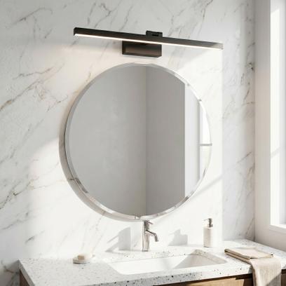 Aplique de casa de banho LED APP1867-1W 60 cm Black
