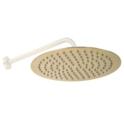 Rainfall shower head Rea Gold Brush 25cm