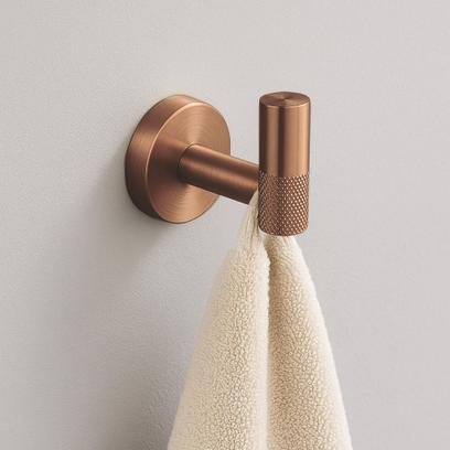 Kúpeľňový vešiak 6606 Modern Brush Copper