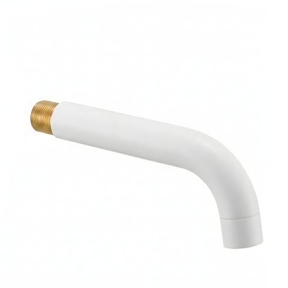 Spout for concealed mixer Rea Lungo 16 cm White