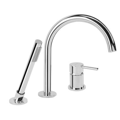 3-Reikäinen Ammehana Rea Lungo Chrome