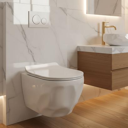 Misa WC podwieszana Rea Gustavo Rimless