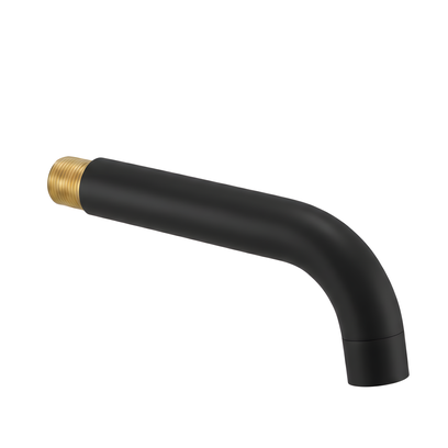 Чучур за смесител за вграждане Rea Lungo 16 cm Black
