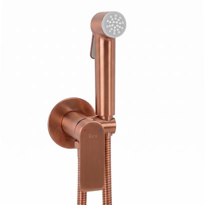 Змішувач для біде Rea Storm Brush Copper