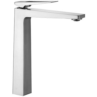 Bateria Umywalkowa REA PARKER Nikiel Szczotkowany INOX Wysoka