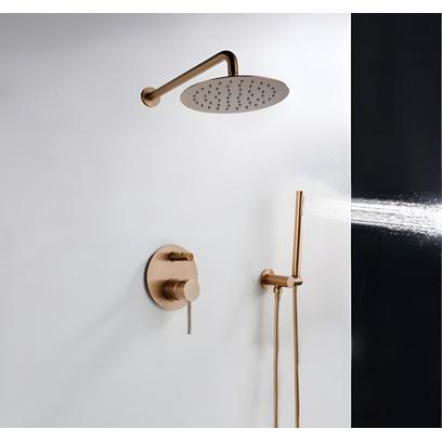 Rea Lungo Copper concealed installation shower set