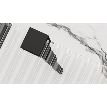 Zid za tuš Rea Aero Intimo Black Mat 100