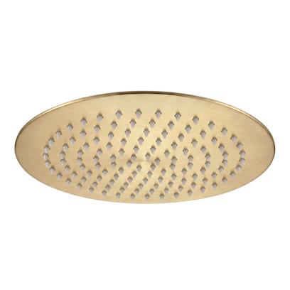 Кръгла душ глава REA JS-P014BG 25cm Brush Gold