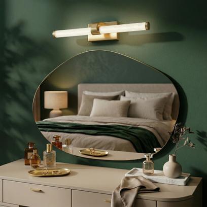 Bathroom LED wall sconce APP1883-1W 40cm GOLD