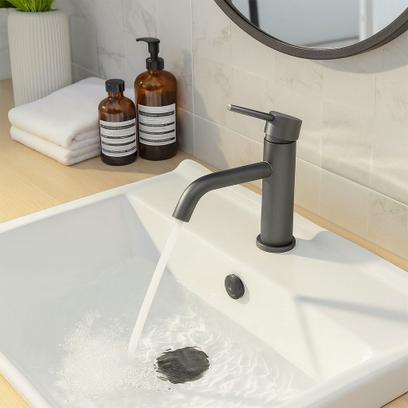 Waschbeckenarmatur Rea Lungo Titan Low