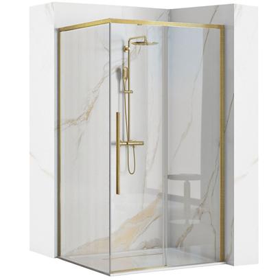 Duschkabine SOLAR GOLD Brush 90x90
