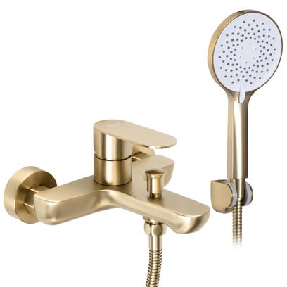 Harjattu kylpyammehana REA Logan Brush Gold