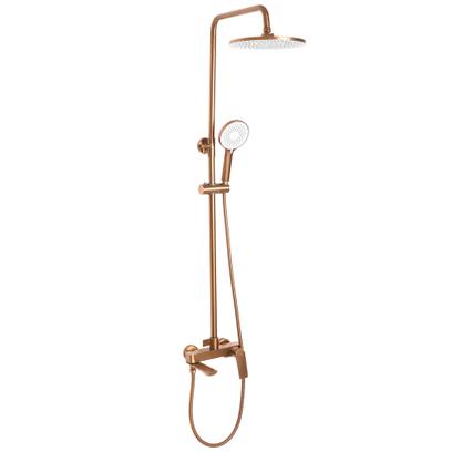 Shower set REA Avalon Copper Brush