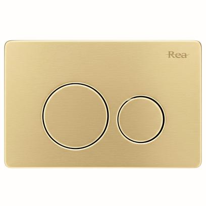 Ovládacie tlačidlo k podomietkovým systémom WC I K011A-Q Gold Brush