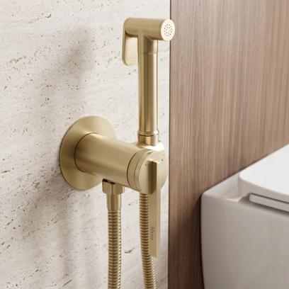 Bide maišytuvas REA Grace Brush Gold