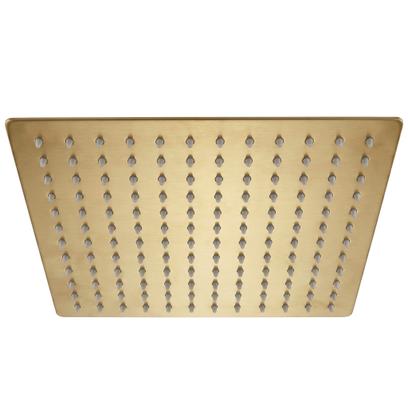 Квадратен душ пита REA JS-P015BG 30cm Brush Gold