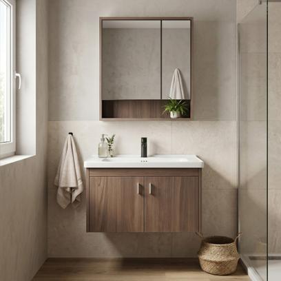 Súprava kúpeľňového nábytku s umývadlom DB66-70 70CM