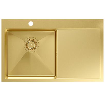 Edelstahlspüle RUSSEL 111 Gold