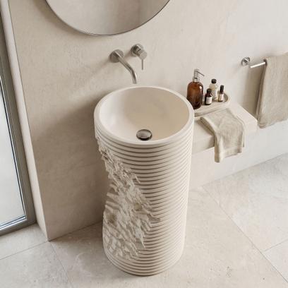 Freestanding basin REA Travena Round