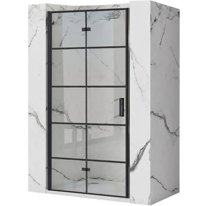 Drzwi prysznicowe Rea Molier Black 110