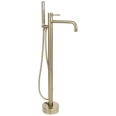 Vapaasti seisova sekoitin Rea Lungo Diamond Brush Gold