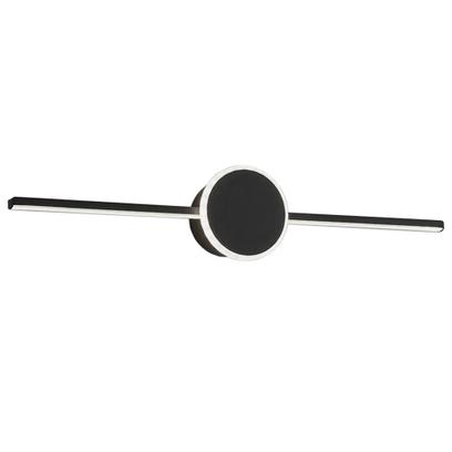 LED Wall lamp  60CM APP849-1W ROUND BLACK