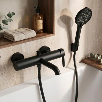 Robinet de baignoire REA Ontario Side Black