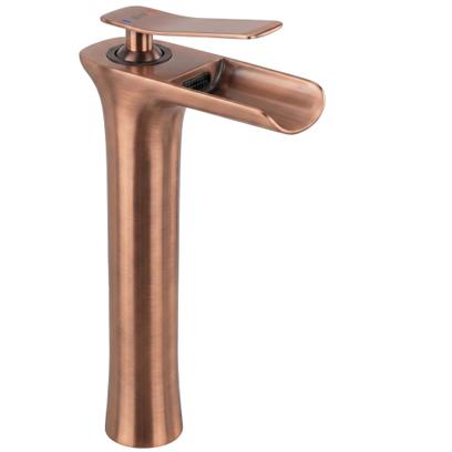 Robinet de lavabo Rea Laguna Brush  Copper high