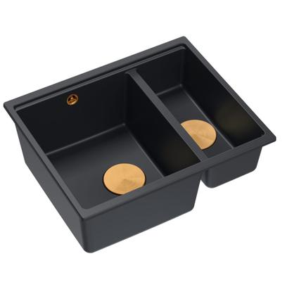 гранитна мивка Logan 150 Black