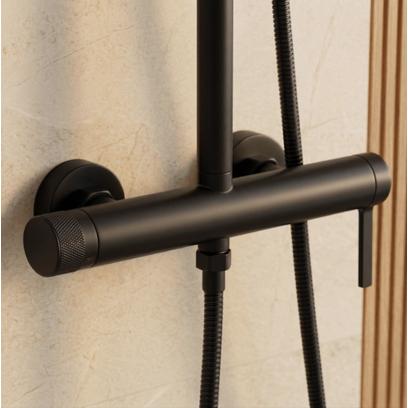 Shower set Rea Rivo Black