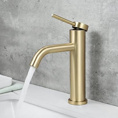 REA CLIF GOLD BRUSHED LOW baseino maišytuvas