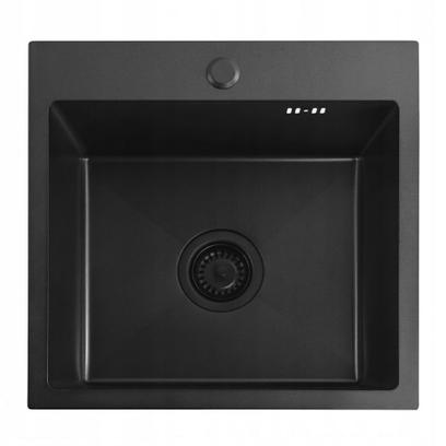 Стоманена мивка Leo 40 Black