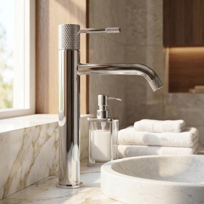 Robinet de lavabo Rea Venti Chrome High