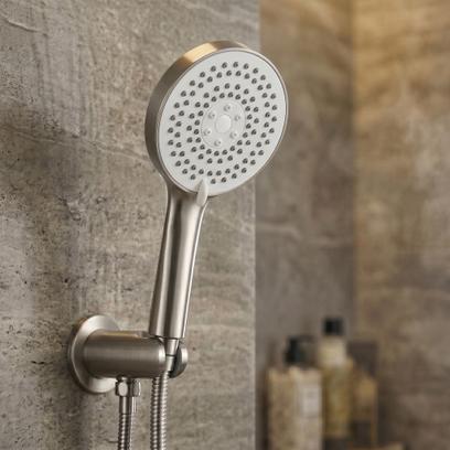 Shower handset REA JS-019 BRUSH NICKLE