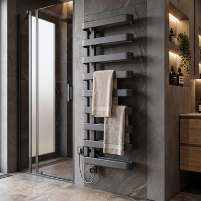 Electric Radiator Rea Artas 130x50cm Grey