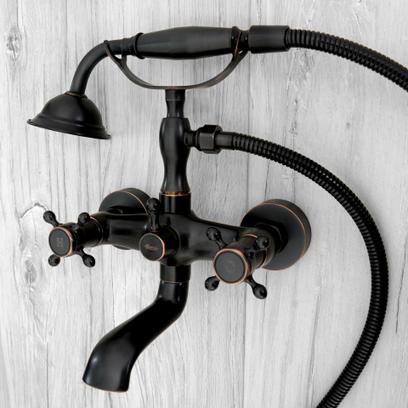 Kopalniška armatura Rea Retro Black