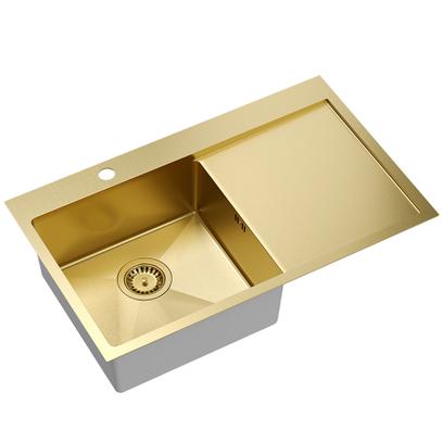 Edelstahlspüle RUSSEL 111 Gold