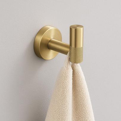 Kúpeľňový vešiak 6606 Modern Brush Gold