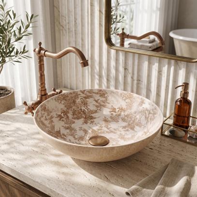 Countertop Basin Rea Juliana Brown