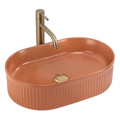 Countertop washbasin Rea Vanda Cinnamon Matt