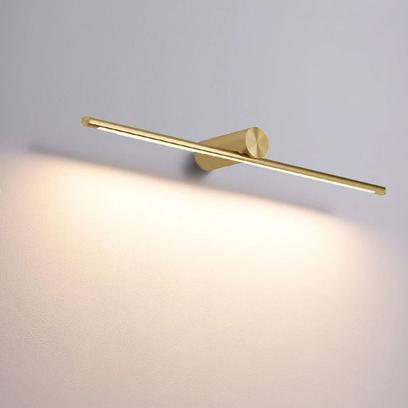 LÂMPADA DE PAREDE LED PARA BANHEIRO 40CM APP1347 OURO VELHO